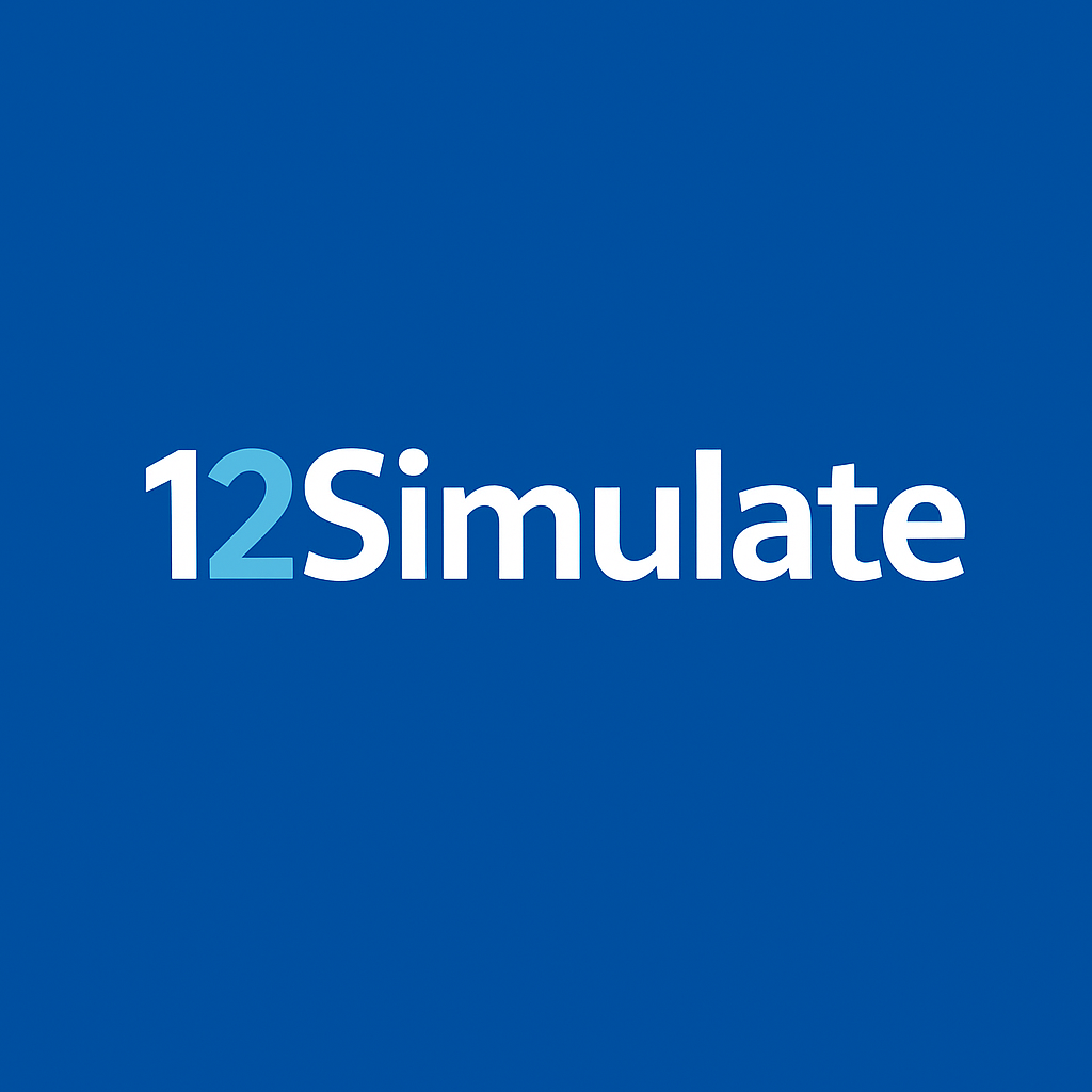 12Simulate Logo